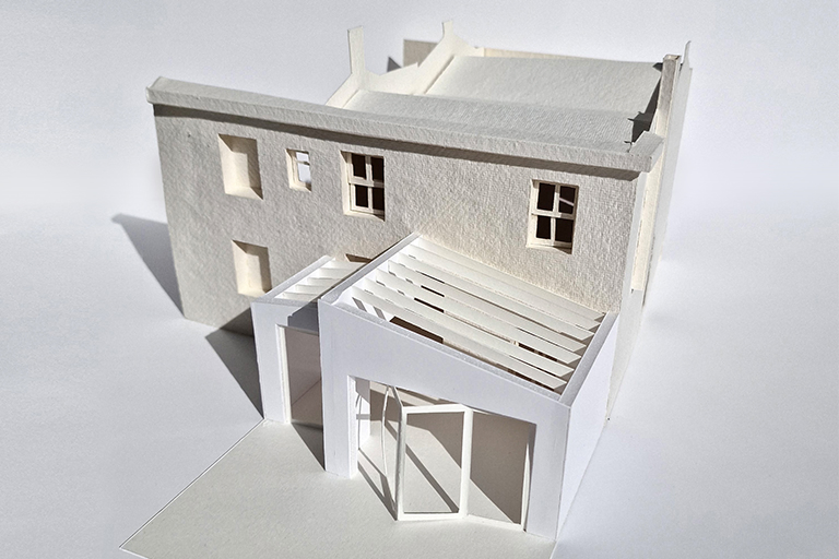 Timber Rib House Model