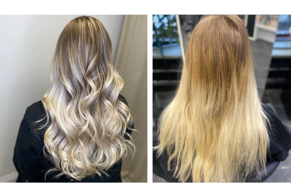 Studio ehair high contrast balayage