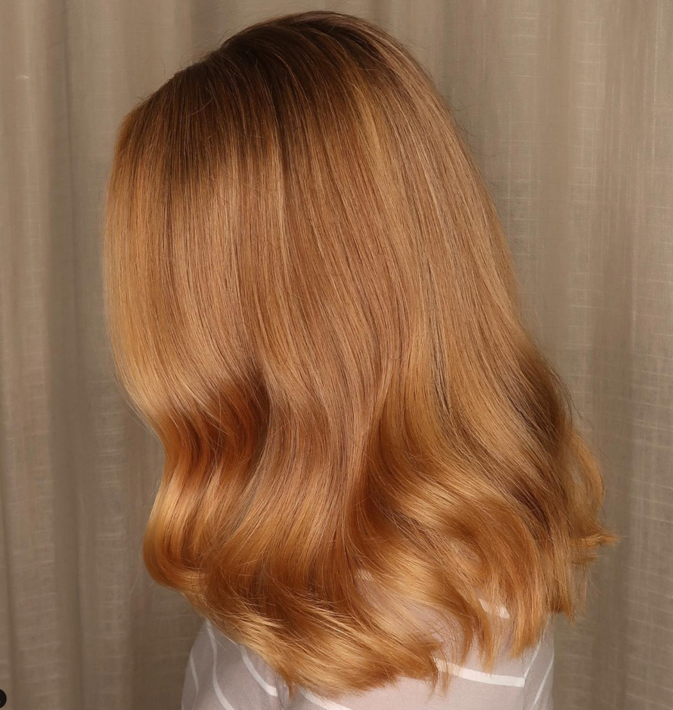 studio ehair the look soft copper dream