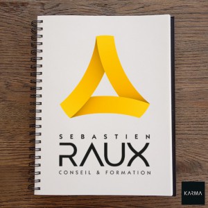Studio Karma - Création logo Sebastien Raux - Studio Karma - Graphic designer - Houston Humble Texas