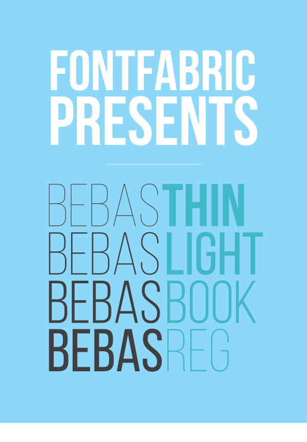 Free Fonts Bebas Neue - Studio Karma - Graphic designer - Houston Humble Texas