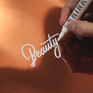 Calligraphy Work Beauty by Ricardo Gonzalez - Studio Karma - Graphic designer - Houston Humble Texas