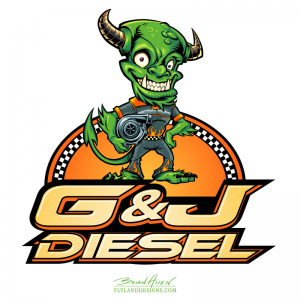 G-L Diesel Logo by Brian Allen - Studio Karma - Graphic designer - Houston Humble Texas