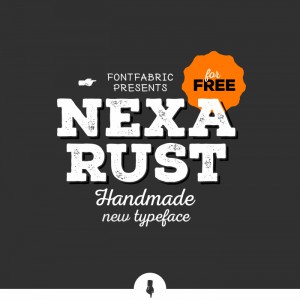 Nexa Rust Free by Fontfabric-Radomir Tinkov - Studio Karma - Graphic designer - Houston Humble Texas