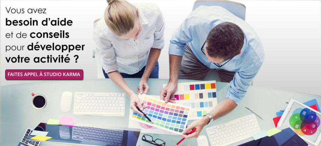 Graphiste Lens Lille besoin aide et de conseils pour développer votre activité ? - Studio Karma - Graphic designer - Houston Humble Texas
