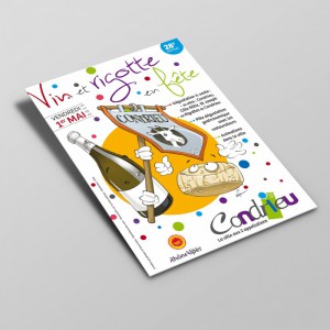 Flyer Mairie Condrieu - Studio Karma - Graphic designer - Houston Humble Texas