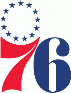 Logo 76ers philadelphia - Sixers - 1963:1977 - Studio Karma - Graphic designer - Houston Humble Texas