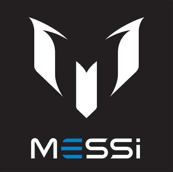 Logo footballeur Lionel Messi par Nathan Shinkle - Article sportifs célèbres Studio Karma - Graphiste Freelance