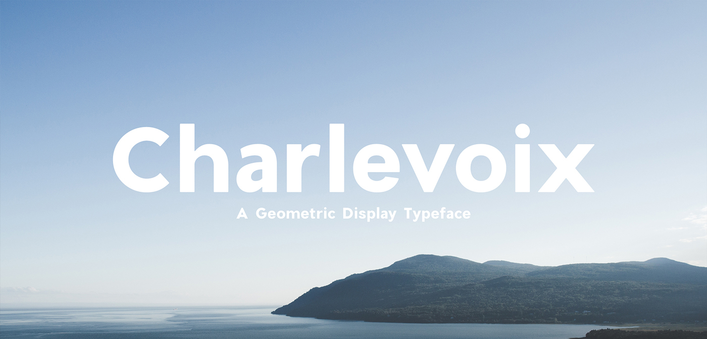 Charlevoix par Mathieu Desjardins - Free Font - Police Gratuite - Studio Karma - Graphic designer - Houston Humble Texas