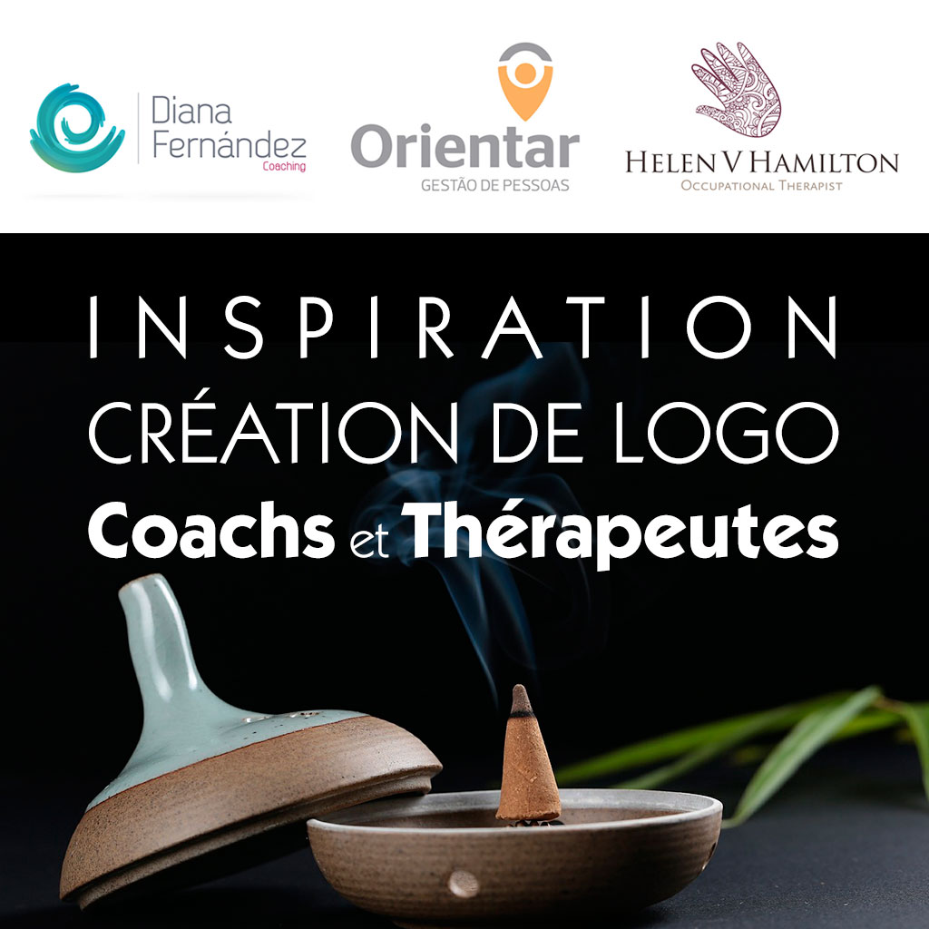 Inspiration Création Logo Coach Thérapeute - Studio Karma - Graphic designer - Houston Humble Texas