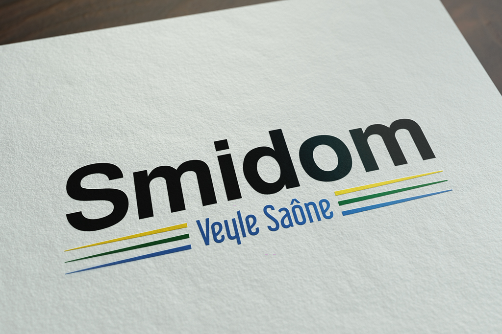 Présentation Creation graphique Logo Smidom Veyle Saone - Thoissey - Studio Karma - 1