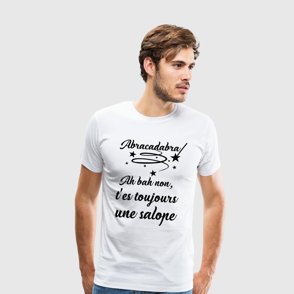 Tshirt homme Karma Fashion - Abracadabra Salope - T-shirt premium