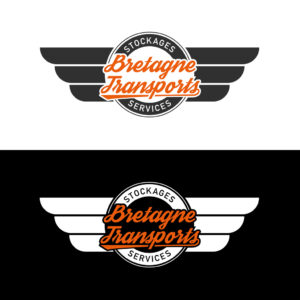 Creation Logo Bretagne Transports - déclinaison Logo - Studio Karma - Graphic designer - Houston Humble Texas