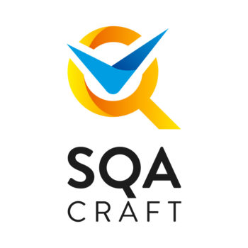 Logo SQA Craft Software Quality Assurance Villefranche 69 - Studio Karma - Graphic designer - Houston Humble Texas