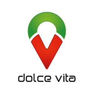 Logo design Dolce Vita Restaurant - Studio Karma - Graphic designer - Houston Humble Texas