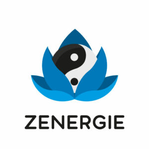 Logo Design ZENERGIE - Studio Karma - Graphic designer - Houston Humble Texas