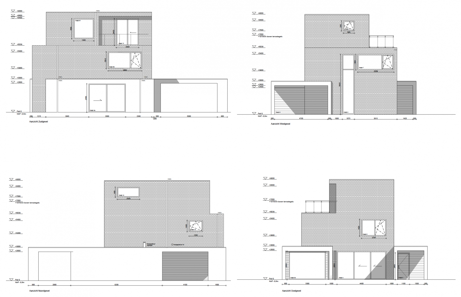 Villa Sniep Gevels