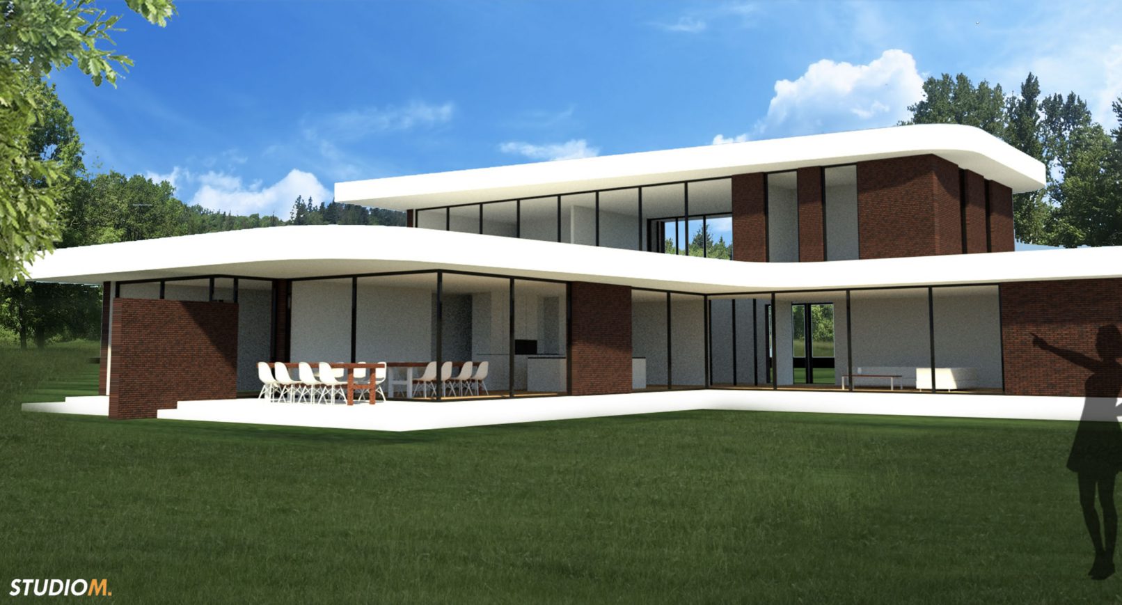 Luxe moderne woning