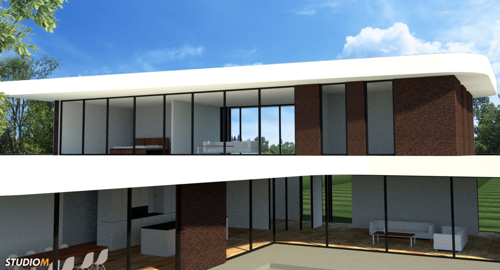Luxe moderne woning