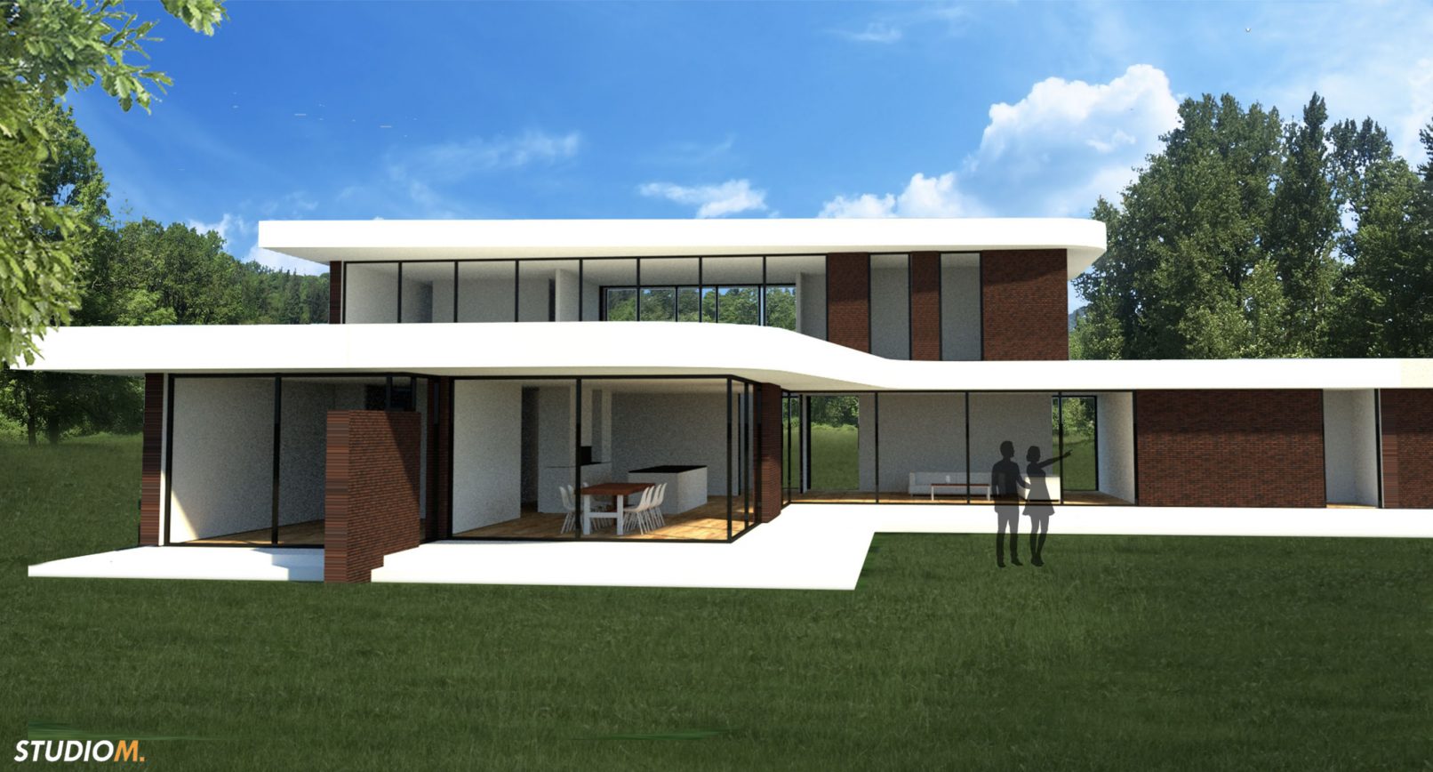 Luxe moderne woning