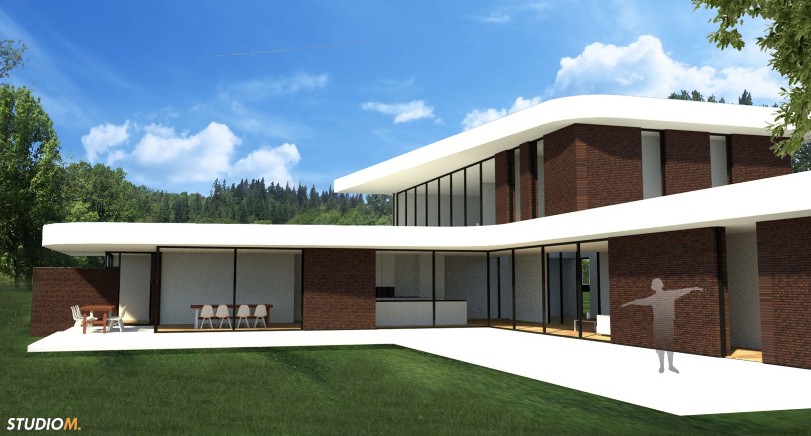 Luxe moderne woning