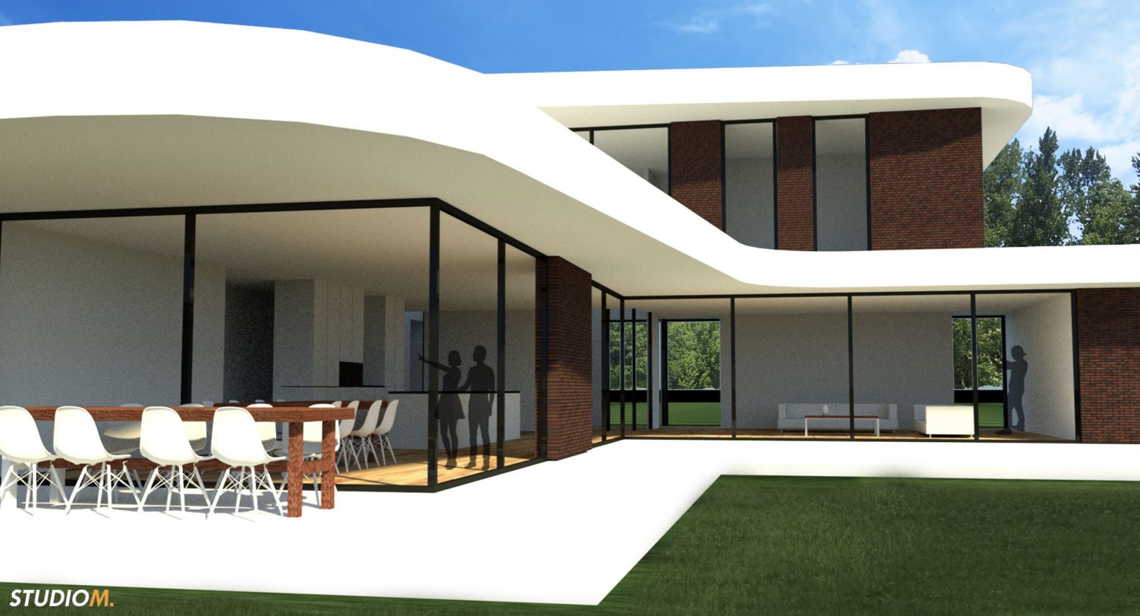 Luxe moderne woning