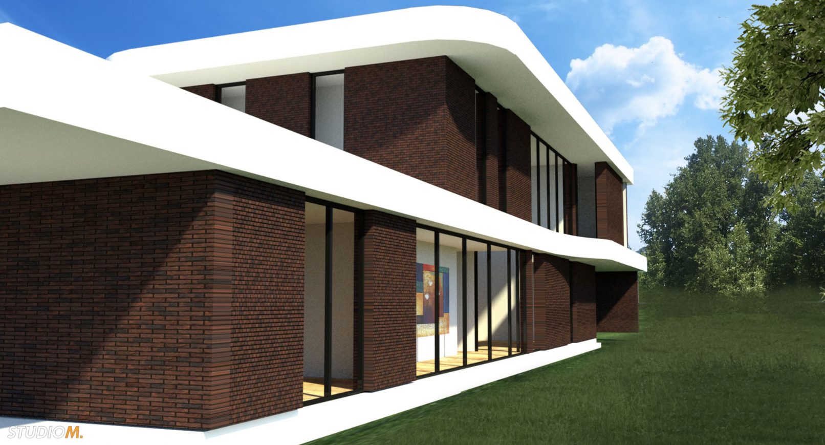 Luxe moderne woning