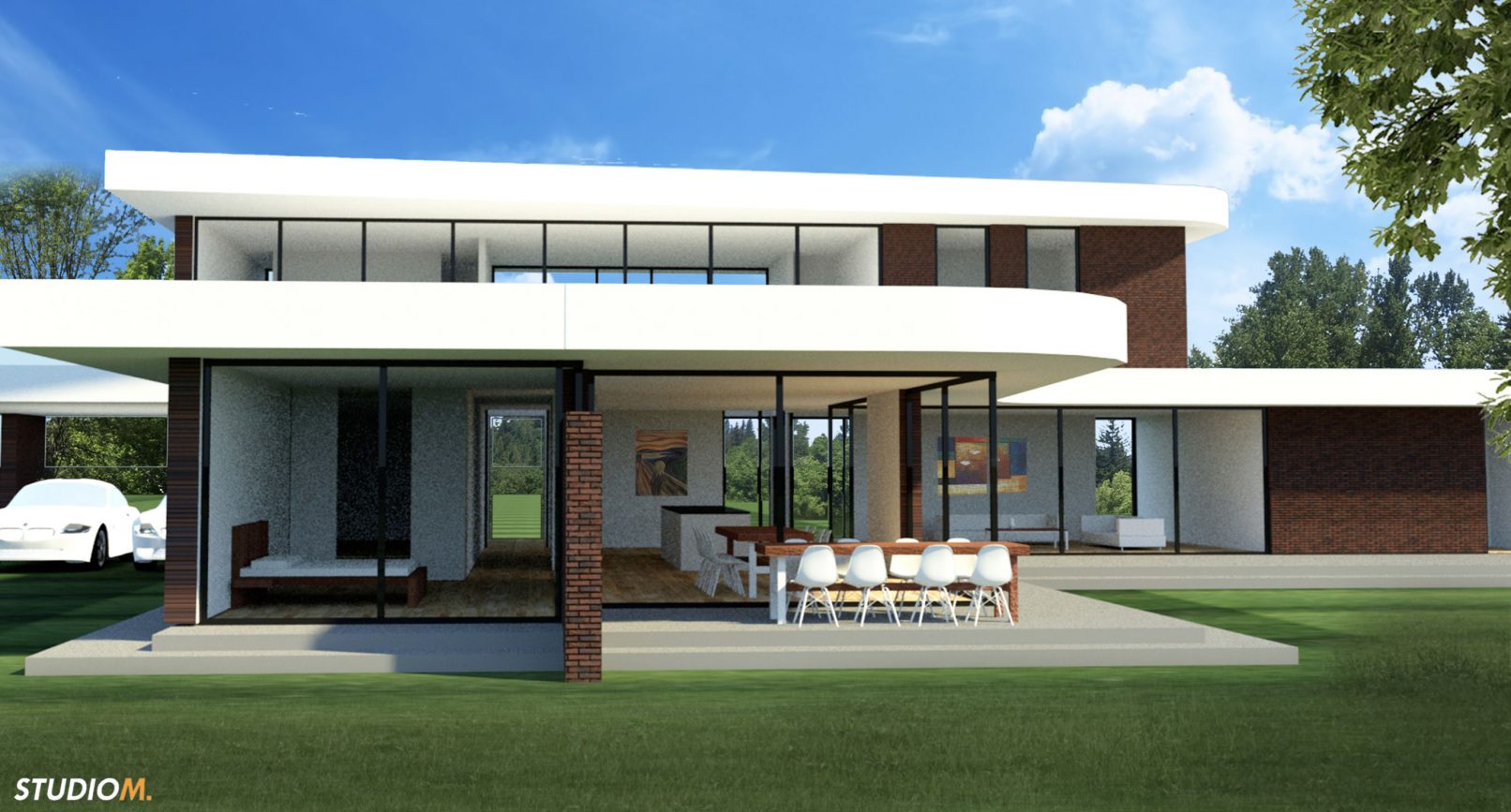 Luxe moderne woning