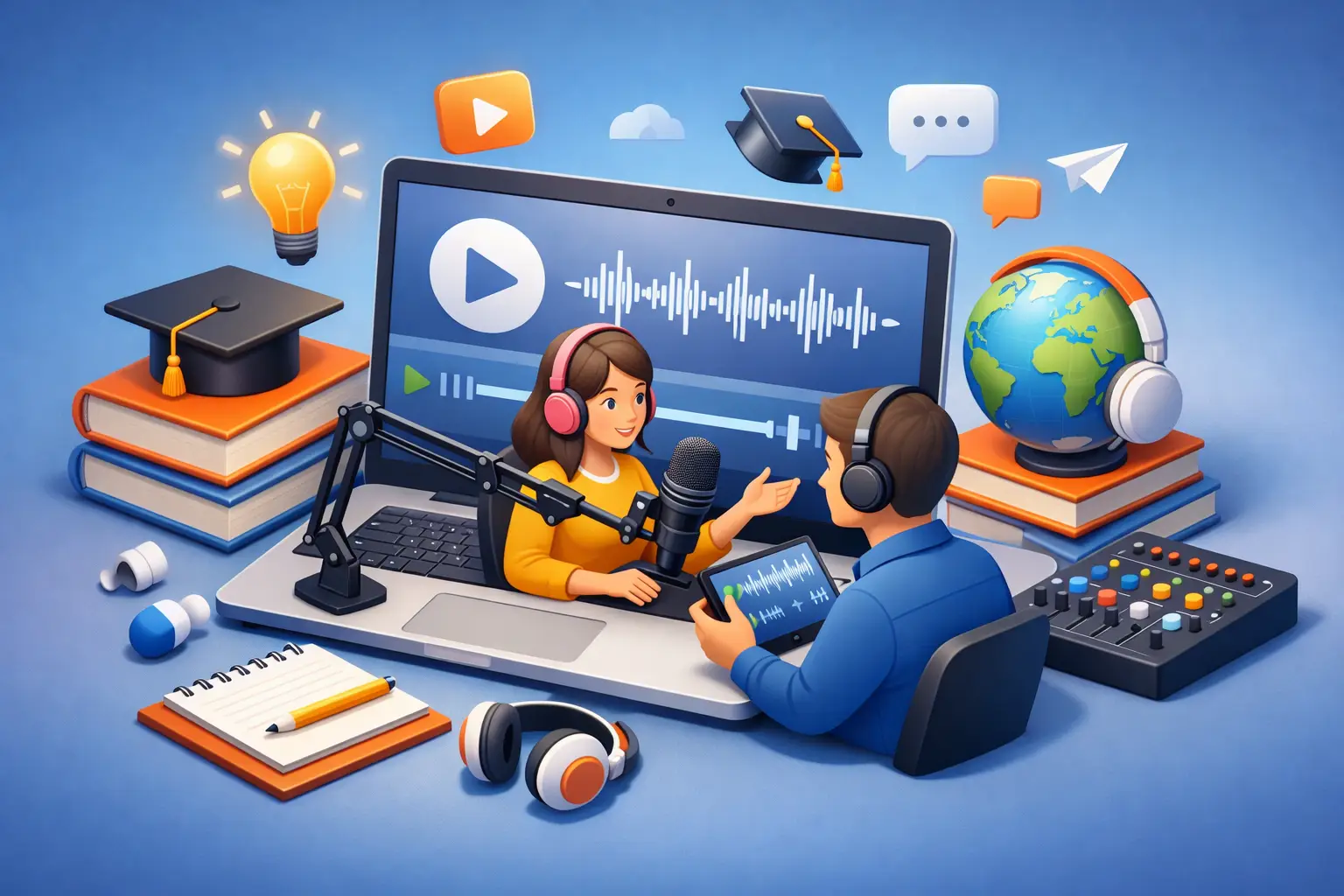 Onderwijs podcast maken die echt werkt
