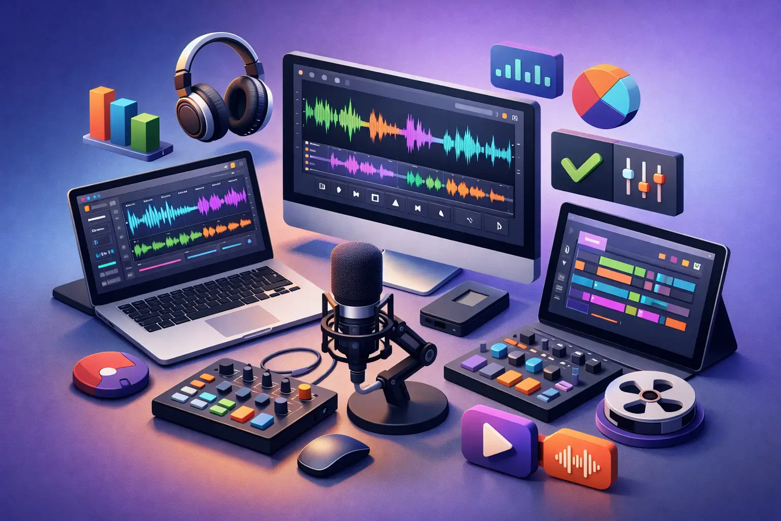 Podcast editing software vergelijken