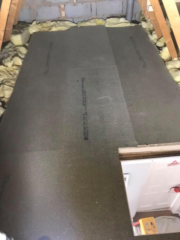 New build owners in Redditch increase space with loft boarding Stu's Loft Ladders