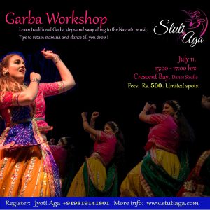 SADC Garba Workshop (Indian folk dance from Gujarat workshop) Navratri dance Zuirch Switzerland with Stuti Aga