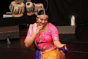 Stuti Aga dance performance with manish Vyas and Band at Choessi Theater Lichtensteig,Switzerland