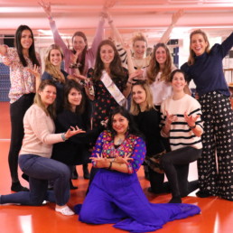 Bollywood theme Hen Party dance workshop with Stuti Aga in Zurich Switzerland