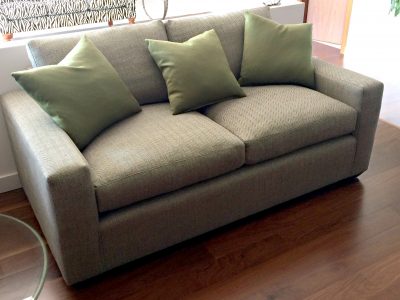 Contemporary two seater sofa