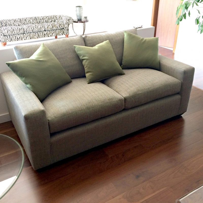 Contemporary two seater sofa