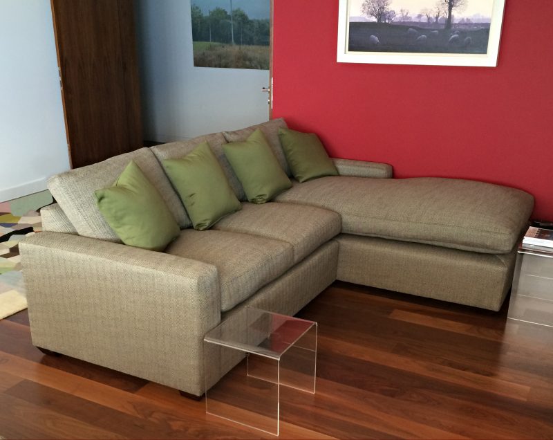 Sofa with chaise