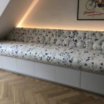 Custom banquette