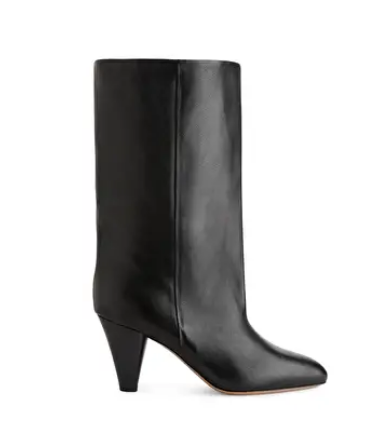 Arket - Mid-High Wide-Shaft Boots