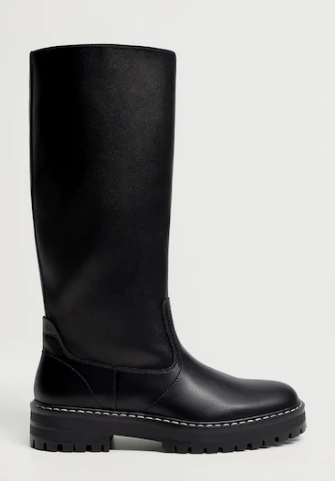 Mango - High Plateau Sole Boots