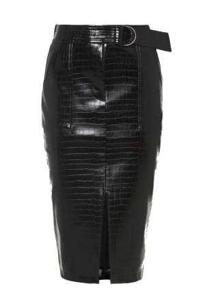 LUI JO - Gonna Loonguette Casterly Pencilskirt