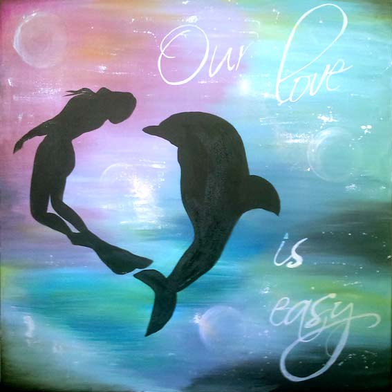 Our love is easy 100x100 - Solgt