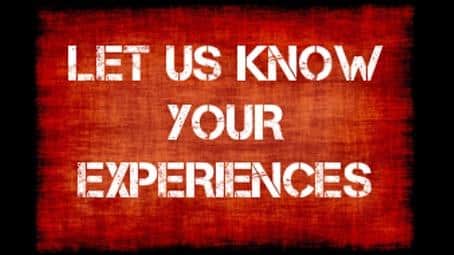 Let us know your experience on the Dubious Film Festival Form - LEAD - PAGE Button RESPONSIBLITY