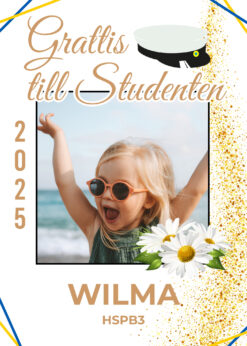 Studentplakat Glitter