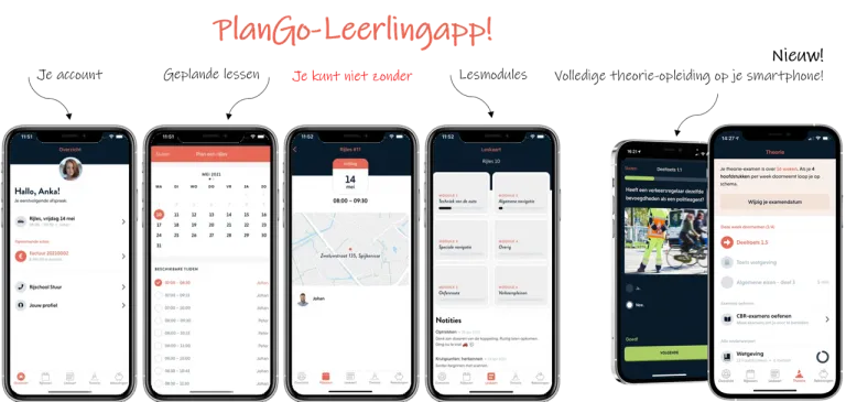 Succes op Weg werkt met PlanGo Leerlingen-app