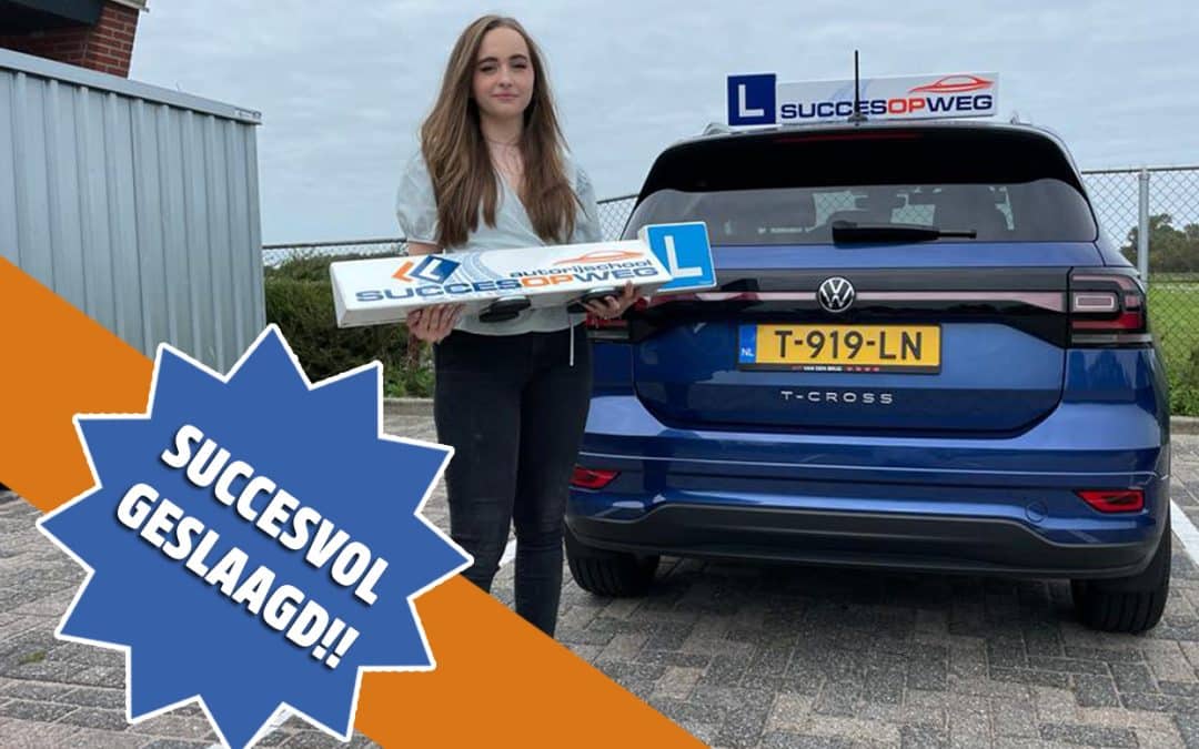 Daisy van TIenderen Succesvol Geslaagd!