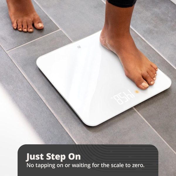 Greater Goods Digital AccuCheck Bathroom Scale for Body Weight, Capacity up to 400 lbs, Batteries Included, Ash Grey - Image 19