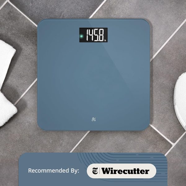 Greater Goods Digital AccuCheck Bathroom Scale for Body Weight, Capacity up to 400 lbs, Batteries Included, Ash Grey - Image 29