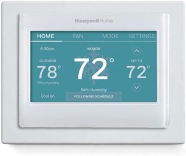 Honeywell Home RTH9585WF1004 Wi-Fi Smart Color Thermostat, 7 Day Programmable, Touch Screen, Energy Star, Alexa Ready, Gray - Image 40