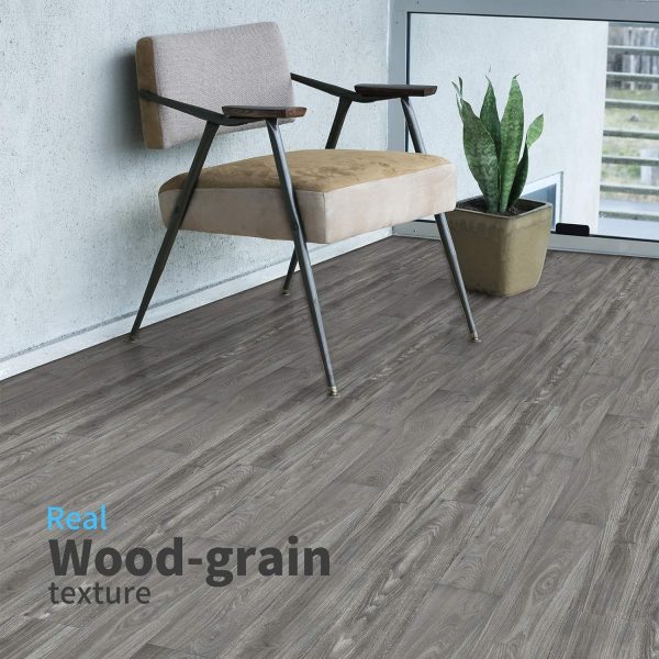 Art3d Peel and Stick Floor Tile Vinyl Wood Plank 36-Pack 54 Sq.Ft, Aged Wood, Rigid Surface Hard Core Easy DIY Self-Adhesive Flooring - Image 51